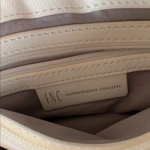 Chanel-look Quilted Bag Cream INC International Concepts - Picture 7 of 11